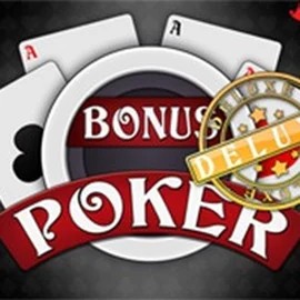 Official Table Games logo: Bonus Poker Deluxe - 3 Hands by RTG (Reel Time Gaming) at WinMega Casino