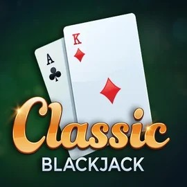 Classic Blackjack logo – Table Games by Red Tiger Gaming at WinMega Casino